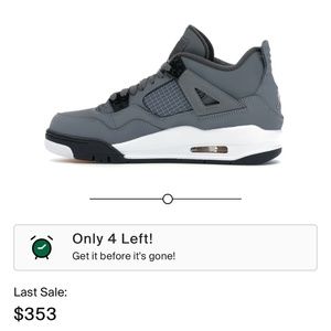 Jordan 4 Retro Cool Grey